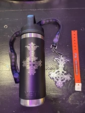 Ghost skeletour VIP Exclusive Yeti Water Bottle Lanyard And Wristband