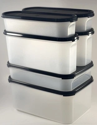 NEW Tupperware Modular Mates® SuperOval & Rectangular 12 Piece Set