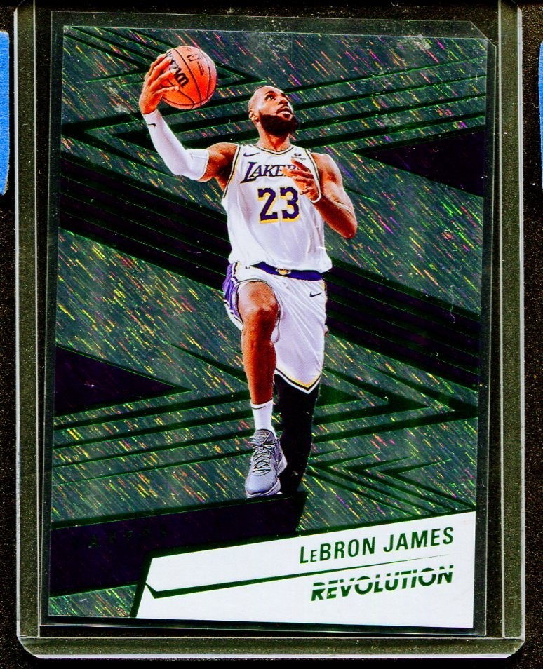 2024-25 Panini Revolution LeBron James Storm Green #31 /149