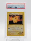 LT. SURGE'S PIKACHU 2000 POKEMON GYM CHALLENGE 1ST EDITION #84/132 PSA 8 Q3963