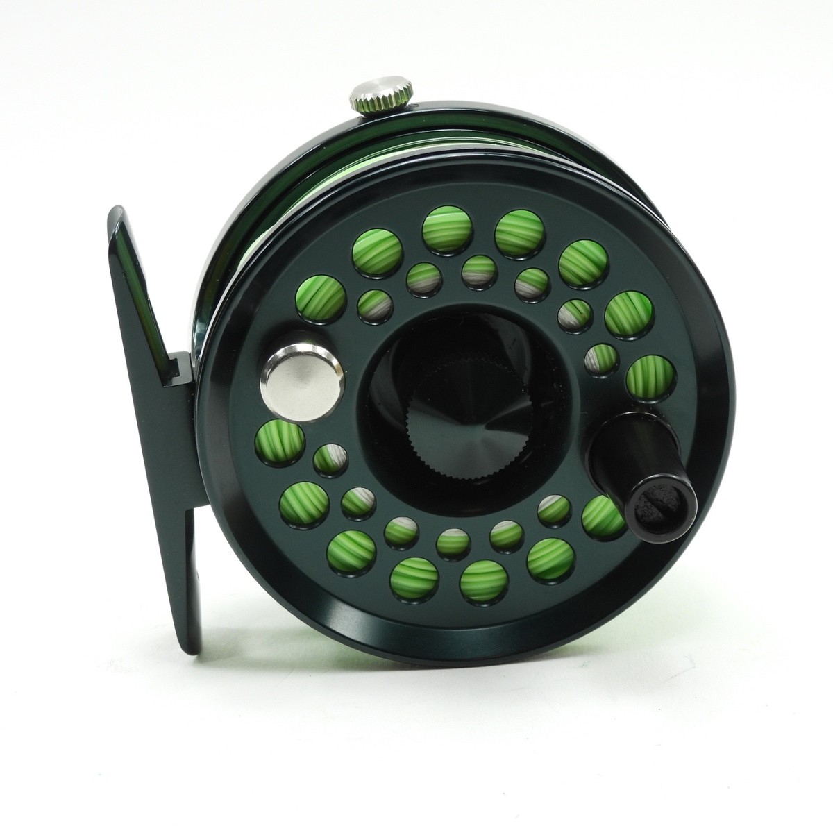 Tibor Light Spring Creek Fly Fishing Reel. Dark Green W/ Box
