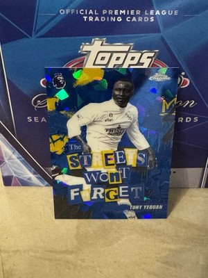 Tony Yeboah Leeds United - Topps Chrome Premier League 2026 Streets Won t Forget