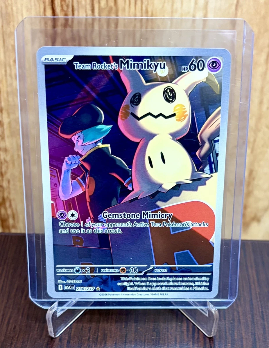 Team Rocket's Mimikyu Pokémon TCG Cards for sale | eBay