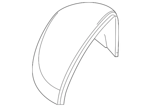 Genuine Volkswagen Mirror Cover 17A-857-537-GRU