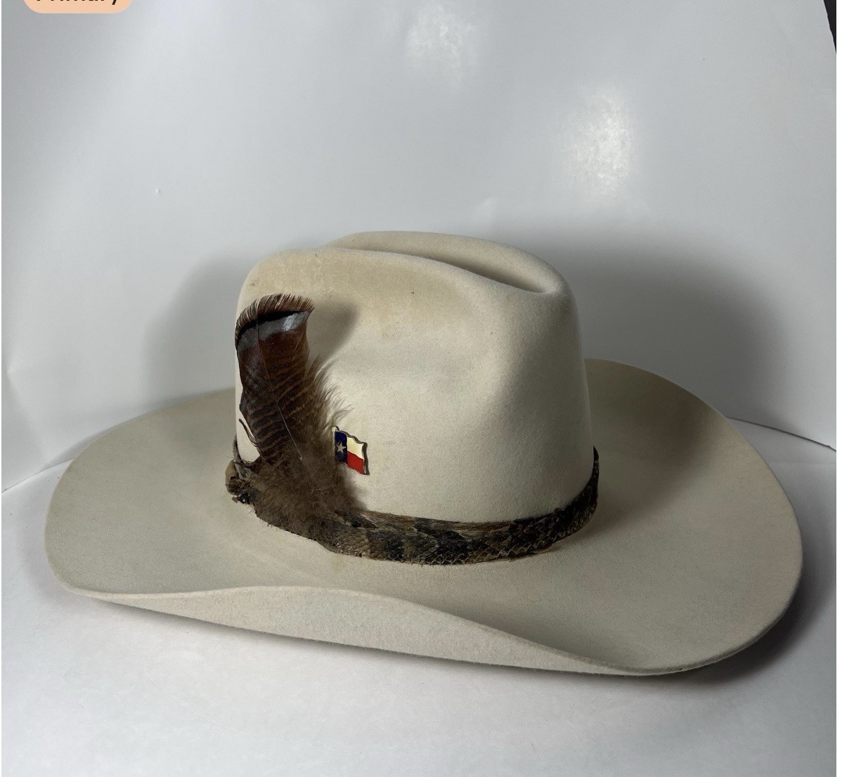 vintage Resistol cowboy hat 6X XXXXXX cattleman self conforming