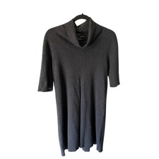 Gerry Weber Charcoal Gray Sweater Dress - Size 40 (equivalent to women’s 8-10)
