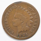 1884 Indian Head Penny Cent Good (G)