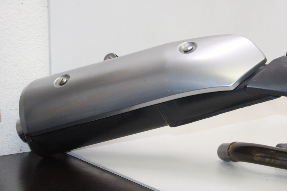 Suzuki vstrom 650 DL650 2006 OEM SISTEMA DE ESCAPE COMPLETO CABEZALES SILENCIADOR DE TUBO Foto 2 de 4