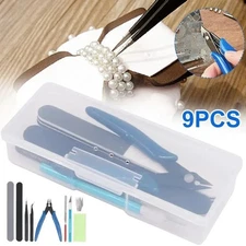 9PCS Model Tool Kit for Gundam Modeler Basic Tool Set Assembly Building DIY