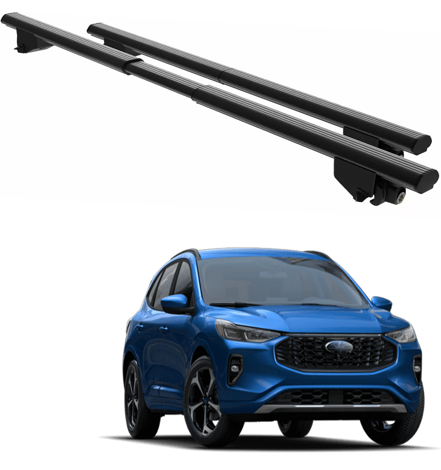 For FORD ESCAPE (CX482) 2020 2025 Roof Racks Telescopic Cross Bars
