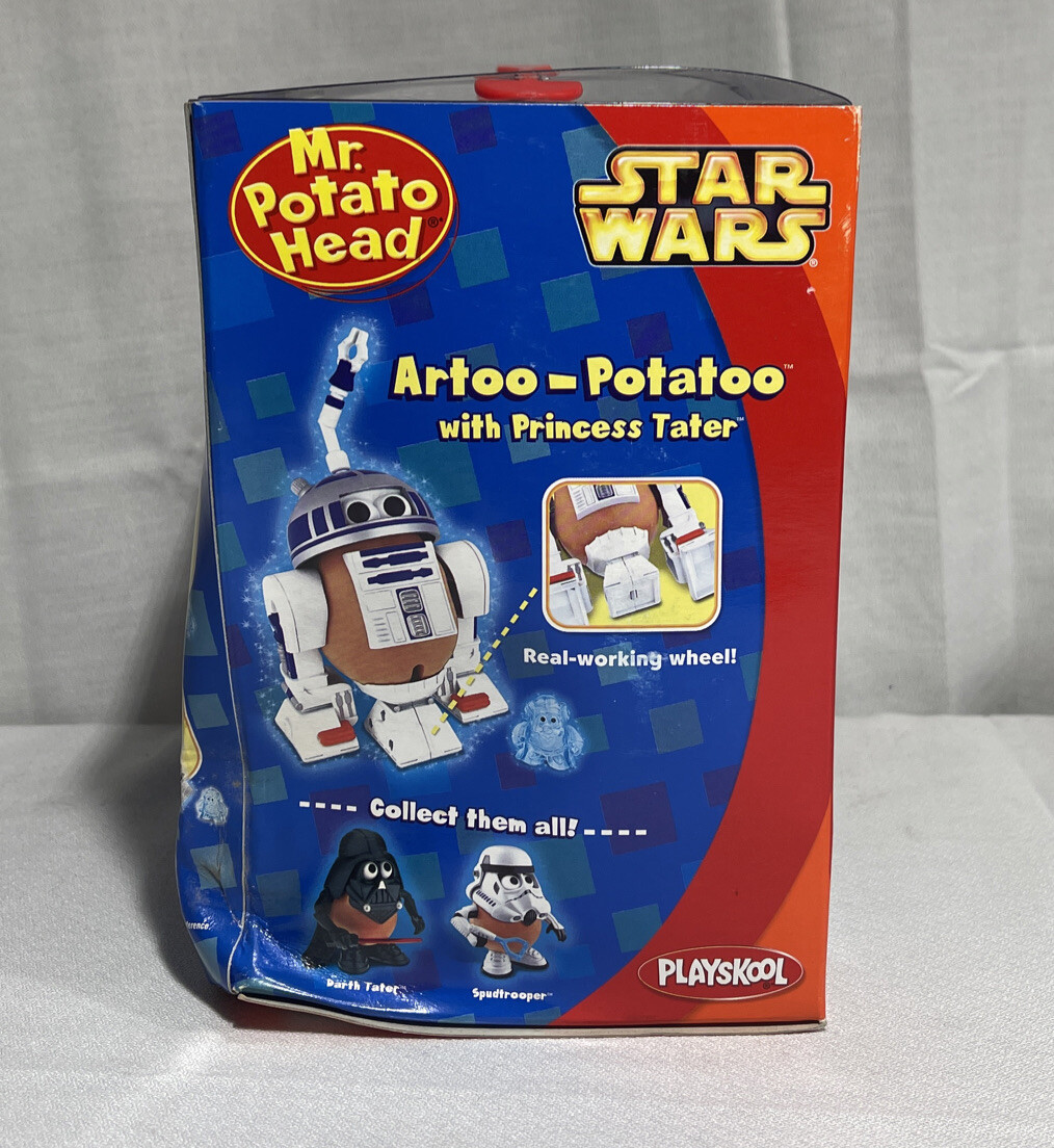 STAR WARS R2-D2 ARTOO-POTATOO Mr. POTATO HEAD w PRINCESS Tater