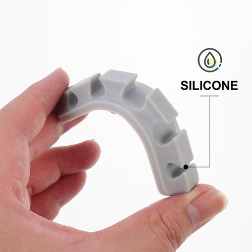4 Pcs Cord Processor Clamp Management Organizers Wire Fixing Clip - Afbeelding 10 van 12