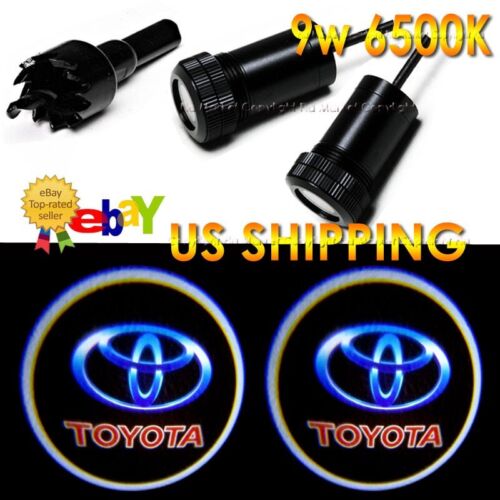 9w 3D Ghost Shadow Laser Projector LED Light Courtesy Door Step Toyota - Picture 2 of 5