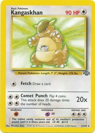 Pokemon WOTC Jungle Set Individual Cards - Pick From List from $1!! FREE POSTAGE - Picture 31 of 75