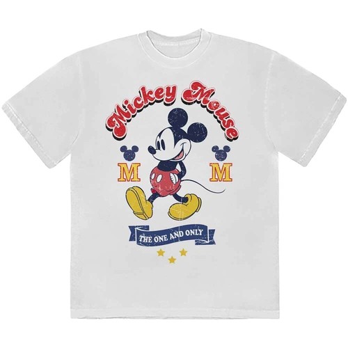 MONCLER × DISNEY Short-sleeved top Size: XXS White Men