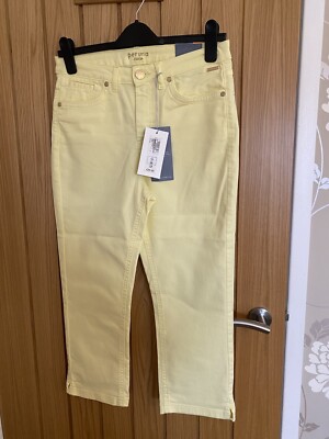 MARKS SPENCER PER UNA ROMA CROPPED JEANS SIZE 10