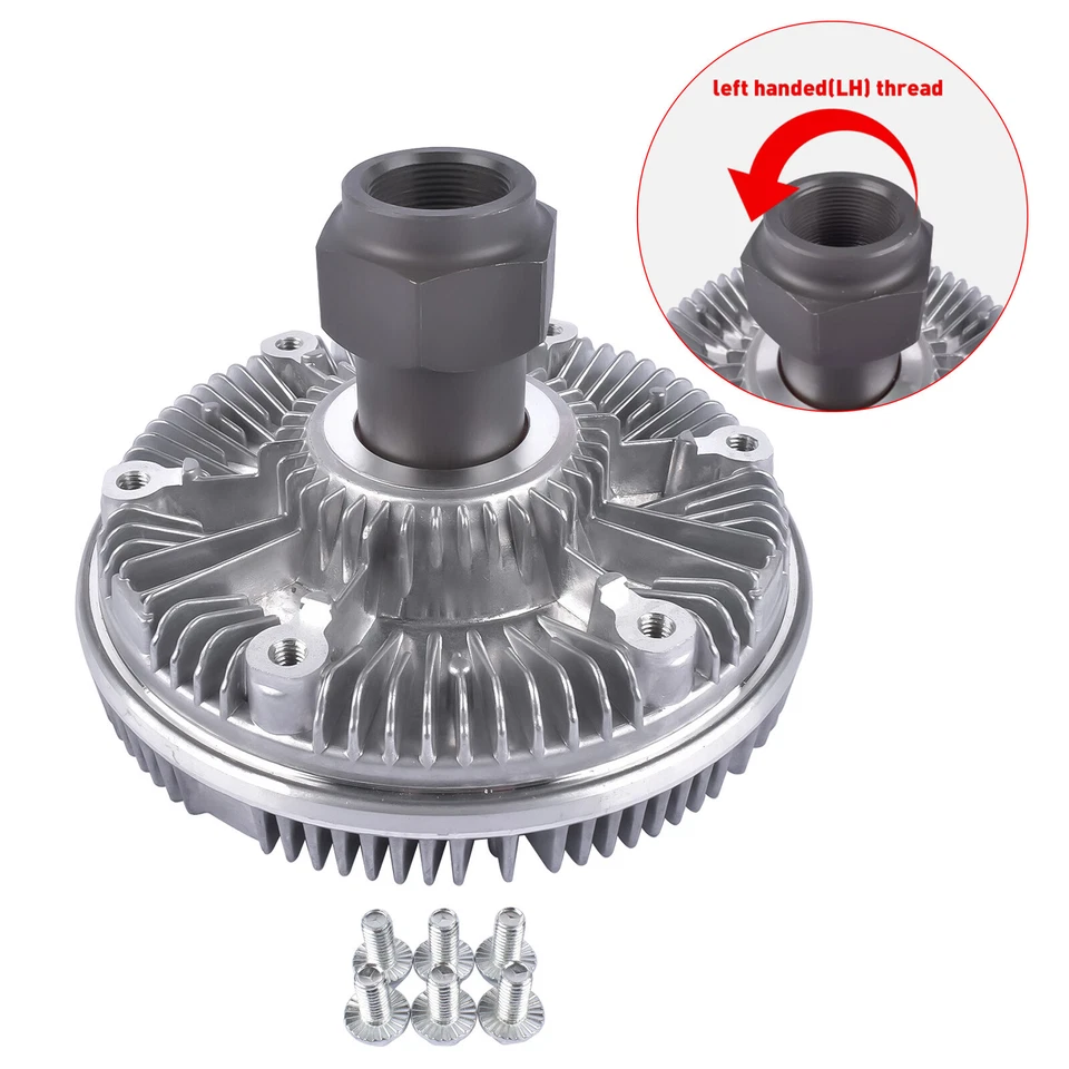 Embrague ventilador motor apto para International DT466E diésel con EGR 3584438C3 Foto 3 de 4