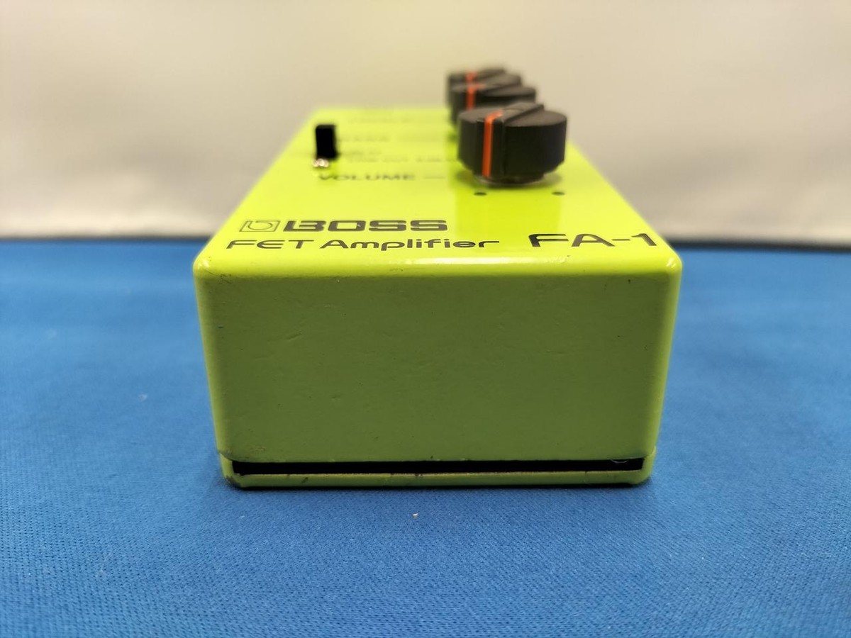 BOSS FA-1 FET Amplifier Vintage Preamp Guitar Effects - Good BOSS FA-1 FET Amplifier Vintage Preamp Guitar Effects - Good