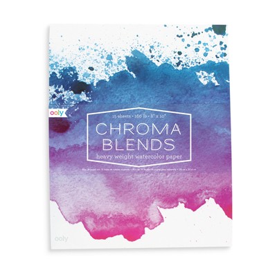 CHROMA BLENDS WATERCOLOR PAD (8 X 10)