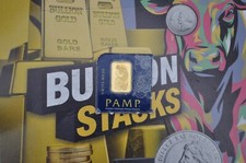 1g PAMP Suisse Gold Bar – .9999 Fine Gold | Veriscan® CombiBar™ (Single Bar) 3320.61 per troy oz
