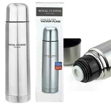 Vacuum Thermos Flask Jug Bottle for Hot & Cold Tea Coffee Soup Travel Trip 0.75L