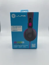 JBuddies Studio 2 Wired Kids Headphones - Black/Pink