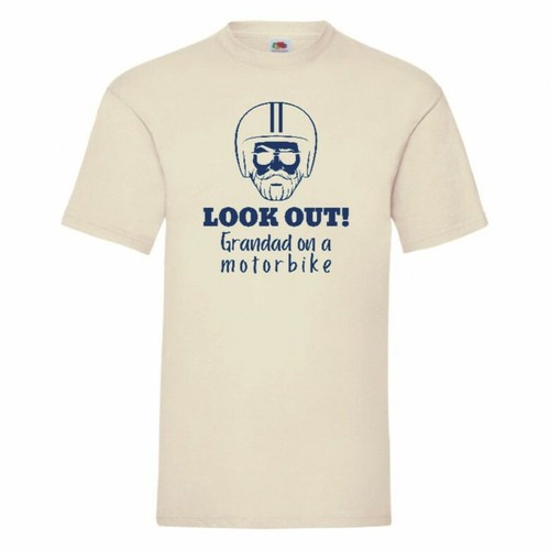 Look Out Grandad On A Motorbike T-Shirt Small-2XL - Picture 11 of 28