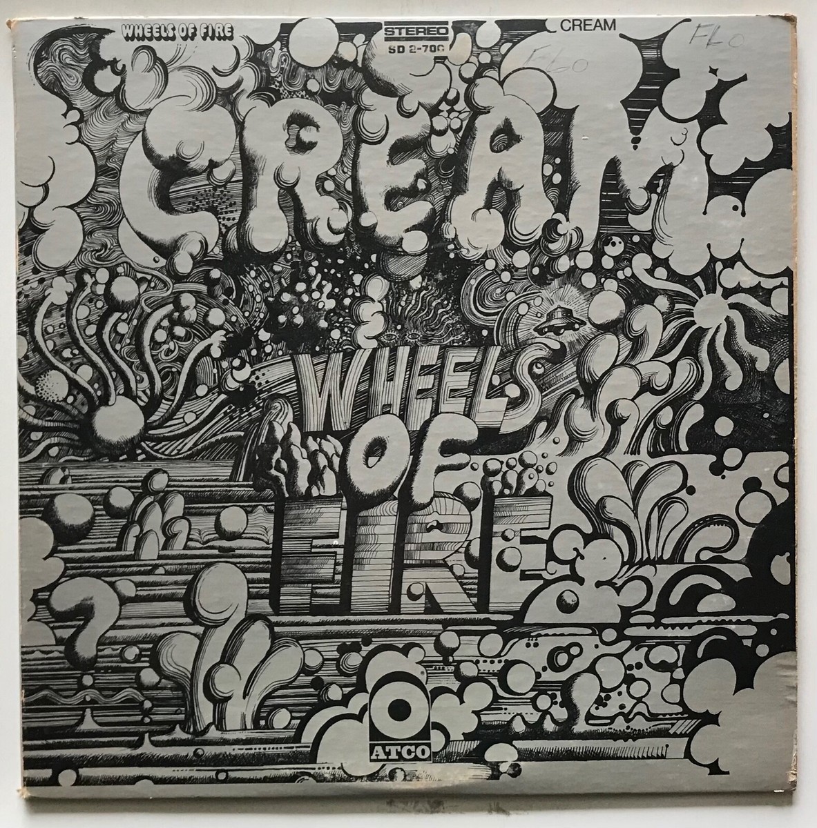 Cream - Wheels Of Fire - 1968 - Double LP Gatefold - FIRST PRESS