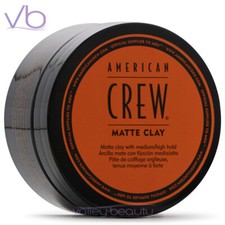 AMERICAN CREW Matte Clay  Workable Medium Hold Texture with Silky Finish