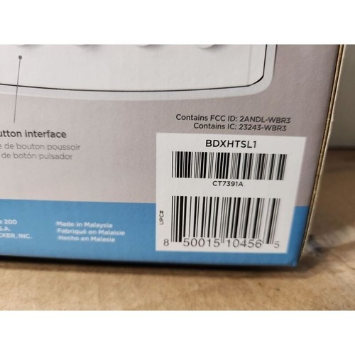 BLACK+DECKER Smart Home Device Compatible Wifi Home Thermostat BDXHTSL1 - Picture 4 of 5