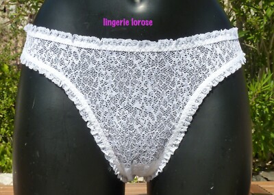 String Millesia - Taille 3 - Blanc - Réf M1988 - Neuf Avec étiquettes