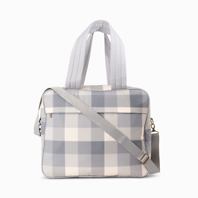 Thirty One Voyager Tote Brushed Check