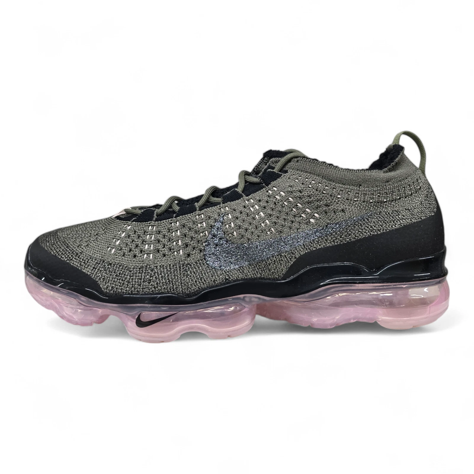 Nike Air VaporMax 2023 Flyknit Medium scarpe da ginnastica Oxford rosa oliva (DV1678 200)