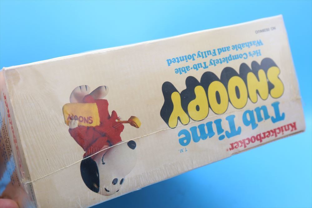 Dead Stock 80S Knickerbocker Snoopy Tub Time/Snoopy Doll Dead Stock 80S Knickerbocker Snoopy Tub Time/Snoopy Doll