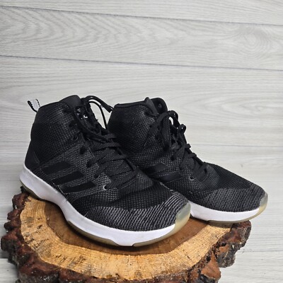 Adidas Black Cloudfoam Executor Mid Athletic Basketball Shoes