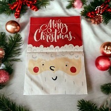 Garden Flag Christmas 12x18 Double Sided Yard Decor Outdoor Santa Merry X Mas