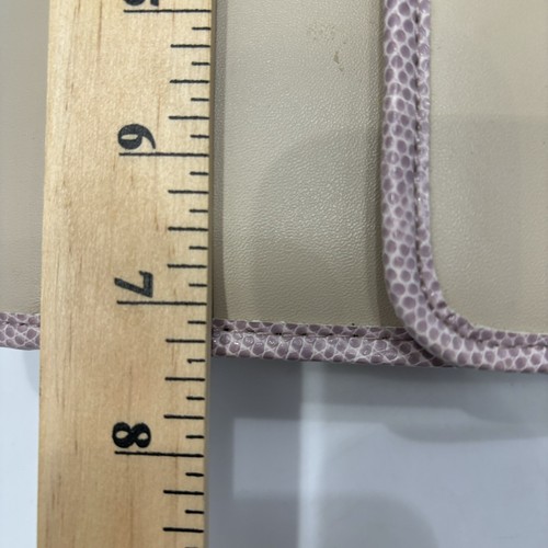 Franklin Covey Planner Size 4 Compact 4.25x 6.75 Cream Lilac Buckle Snap - Picture 11 of 14