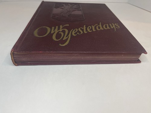 Our Yesterdays zusammengestellt von Morgan Sivia antikes Buch 1941 Vintage Hardcover LESEN - Bild 5 von 15