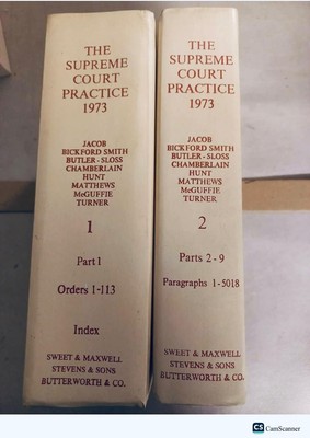 The Supreme Court Practice 1973 Komplettsatz von Jacob,Bickford,Buttler,Hunt