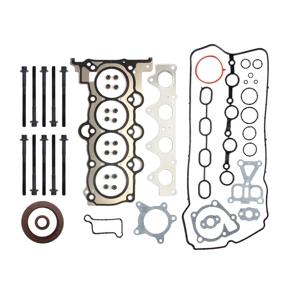 Conjunto de junta de cabeça com parafusos para 2012 2013 2014-2019 Accent Veloster Rio Soul 1,6L - Imagem 2 de 4