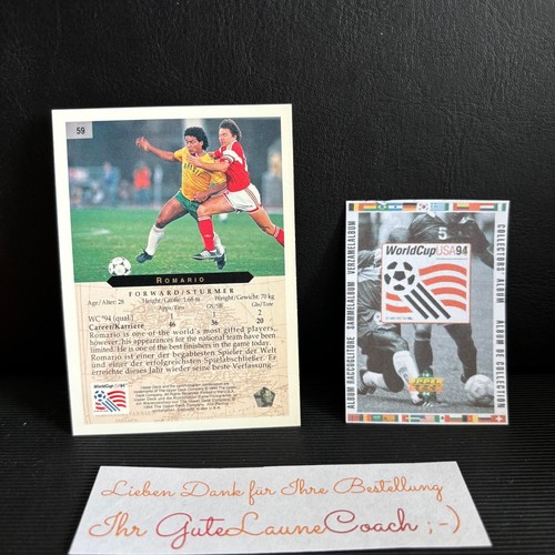 Upper Deck World Cup 94 / WM 94 USA - Version Englisch/Deutsch - Karte aussuchen - Bild 81 von 333