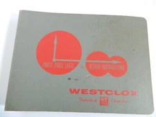 1960's Westclox Parts Price Lists Repair Instructions 