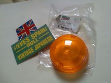  KAWASAKI Z400- Z1100  ,WINKER LENS , 23048-012 . velo sport.nos.