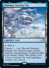 MtG TCG Kamigawa Neon Dynasty Rare Otawara, Soaring City #271