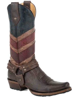 Roper Men's Old Glory Harness Western 