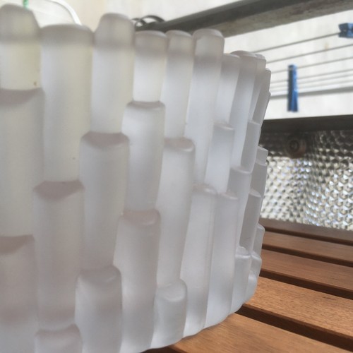 Peill & Putzler Schale Schüssel Glas Eiszapfen Frosted Mattiert 15cm - Bild 12 von 15