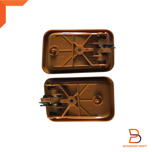 PAR MARRÓN MANIJA PUERTA INTERIOR INTERIOR PARA PICKUP MAZDA B2000 B2200 B2600 85-93 - Imagen 6 de 8