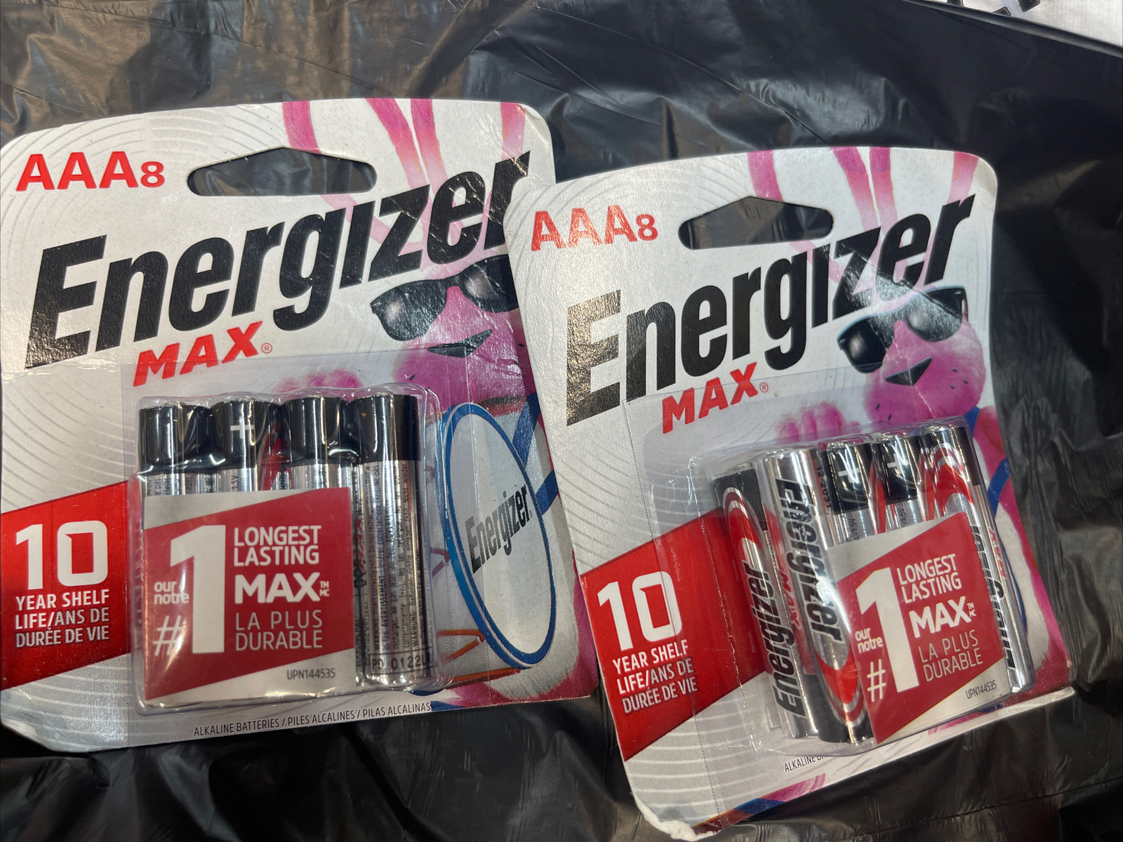 Energizer Max Alkaline AAA Batteries 8 Each New-image