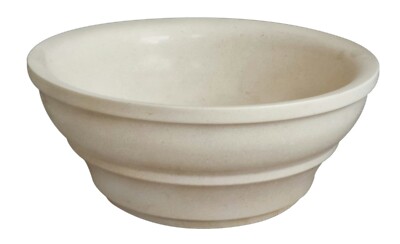 Elegant Natural Stone Vessel Sink in Limestone