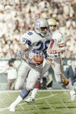 DW766 Curt Warner Seattle Seahawks Football 8x10 11x14 16x20 Colorized Photo